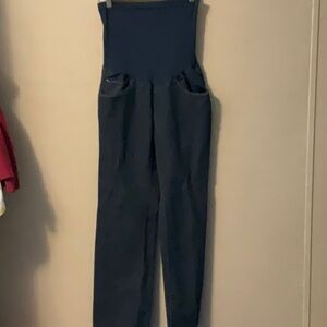 Oh Baby by Motherhood Dark Blue Jumpsuit
